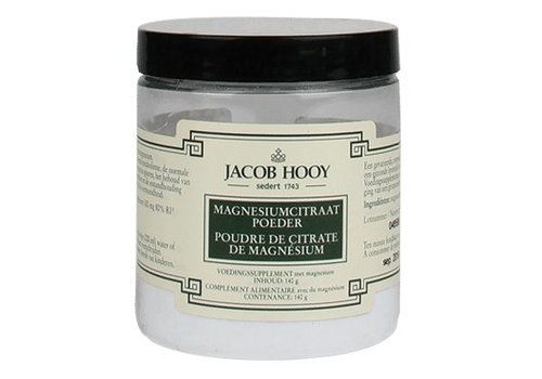Jacob Hooy Magnesiumcitraat poeder 150 gram - Jacob Hooy