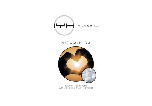 Improve Your Health Vitamine D3 2.500IU 60 vegan tabs - Improve Your Health