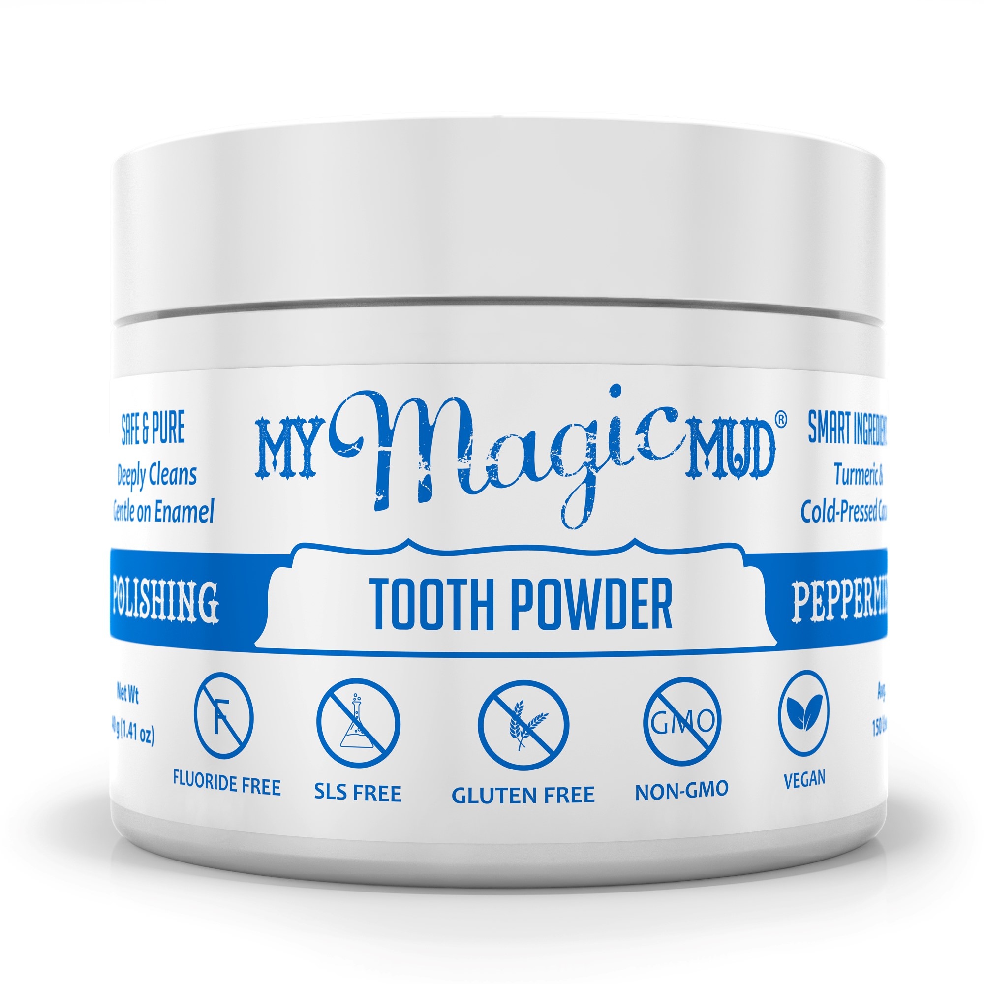 punch Overstijgen Gewend My Magic Mud Kurkuma Tandpoeder - voor gevoelige tanden en tandvlees -  Improve Your Health