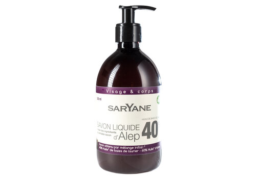 Saryane Aleppo zeep vloeibaar 40% - Saryane