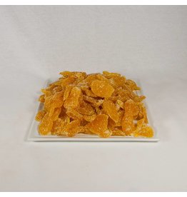Gember Slices Met Gekristalliseerd Suiker
