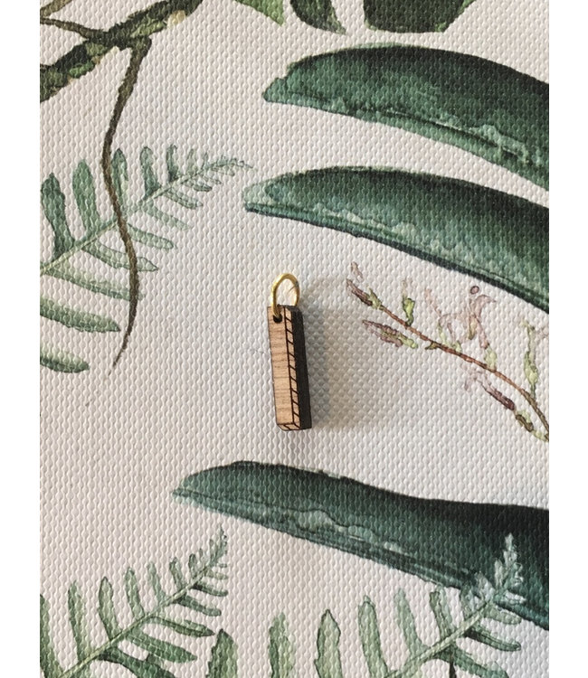 •• Houten letter "I"