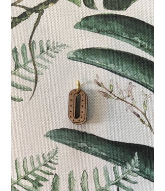 •• Houten letter "O"