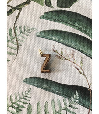 ALL THINGS WE LIKE •• Houten letter "Z"