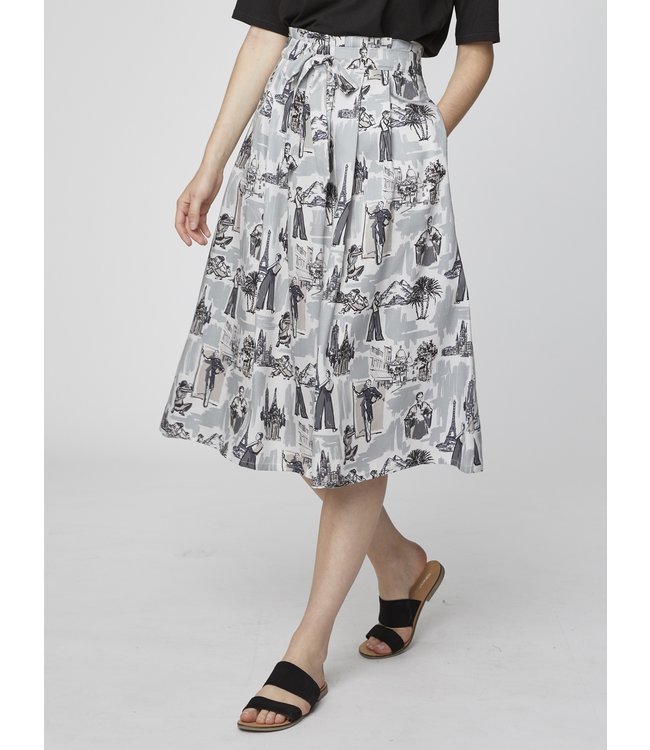 THOUGHT  •• Midi Rok Lees Story | 100% Tencel®