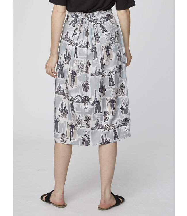 THOUGHT  •• Midi Rok Lees Story | 100% Tencel®