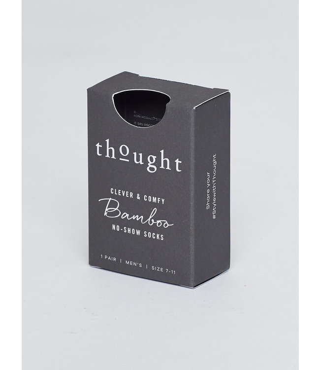 THOUGHT  •• heren No Show Sokken White