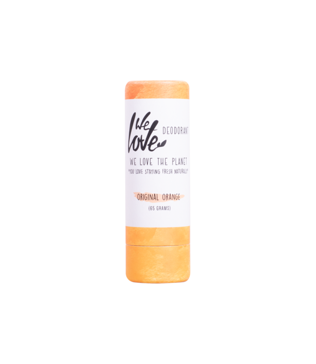 WE LOVE THE PLANET •• Original Orange deodorant  stick