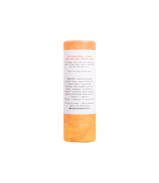 WE LOVE THE PLANET •• Natuurlijke deodorant  stick | Original Orange
