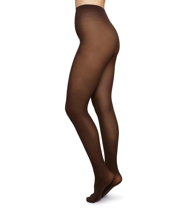 SWEDISH STOCKINGS •• Olivia dark Brown | Panty in 60 Den