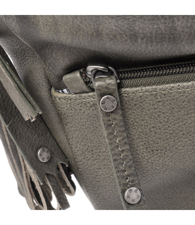 Berba Leren dames cross-shoulder tas Scotch  • Dark green