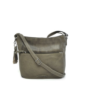 Berba Leren dames cross-shoulder tas Scotch | 375-054