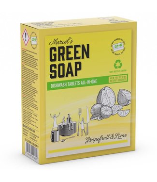 Marcel's Green Soap •• Vaatwastabletten Grapefruit & Limoen