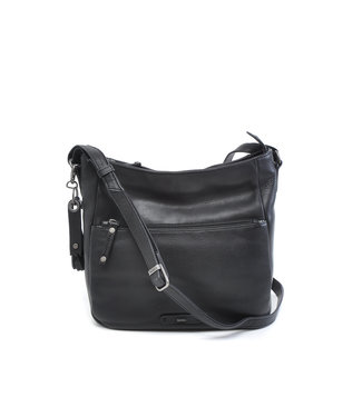 Berba LEREN DAMES CROSS-SHOULDER TAS SCOTCH• black