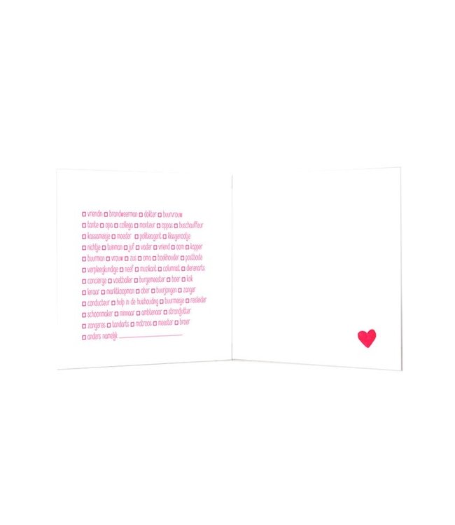 GRAFIQUELIEN •• Jij bent mijn lievelings Wenskaart