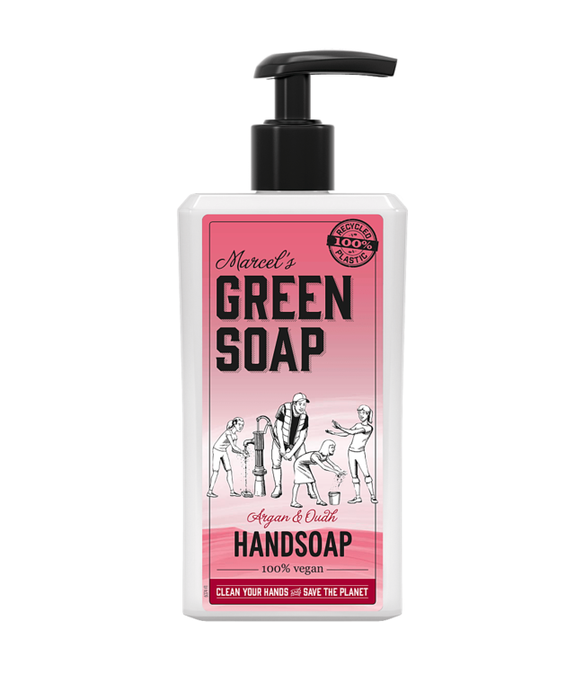 Marcel's Green Soap •• HANDZEEP ARGAN & OUDH (500ML)