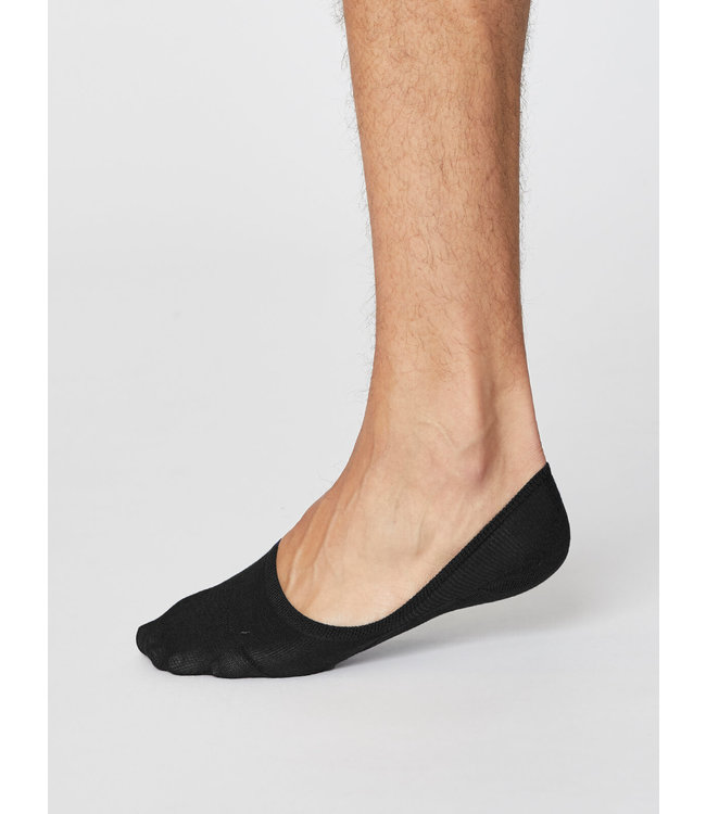 THOUGHT  •• heren No Show Sokken | black