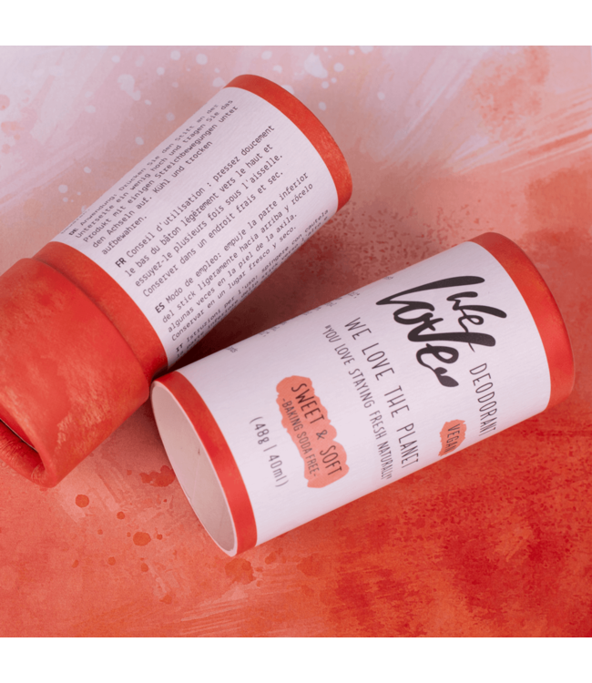 WE LOVE THE PLANET •• Natuurlijke deodorant  stick | Sweet & Soft