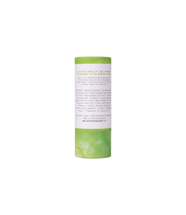 WE LOVE THE PLANET •• Natuurlijke deodorant  stick | Luscious Lime
