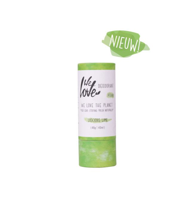 WE LOVE THE PLANET •• Luscious Lime - deodorant  stick