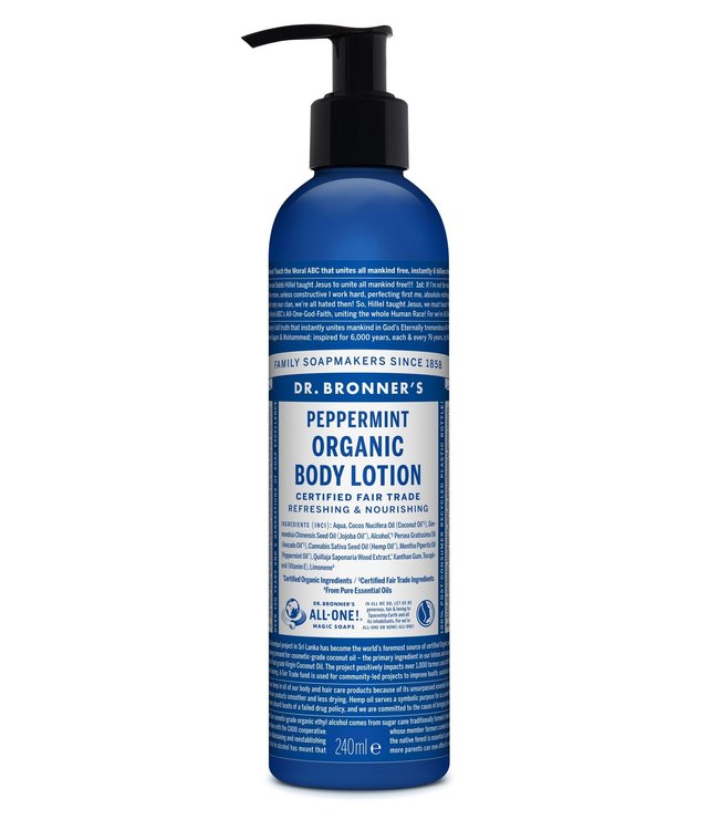 Dr. Bronners •• BIOLOGISCHE BODYLOTION |PEPERMUNT