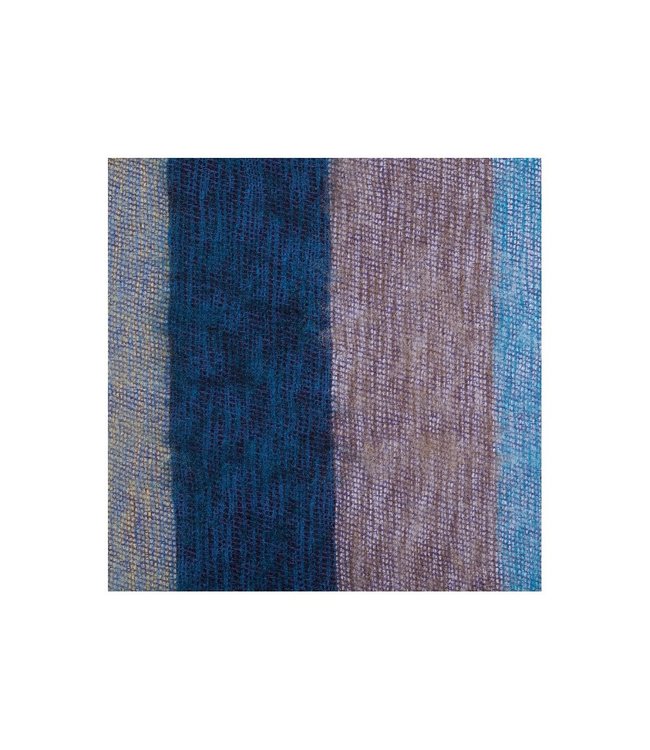 SJAAL MET VERHAAL  •• Sjaal  Jeansblauw Blauw