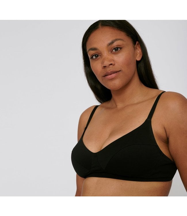 Organic Cotton Classic Bra Oak ~By Organic basics - De Groene