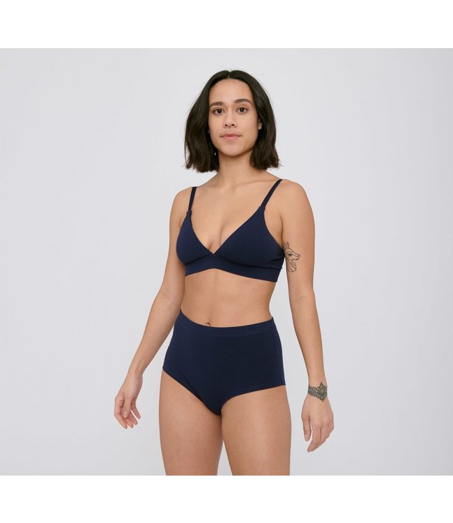Organic Basics •• Organic Cotton Super High-Rise Briefs 2-pack | Navy