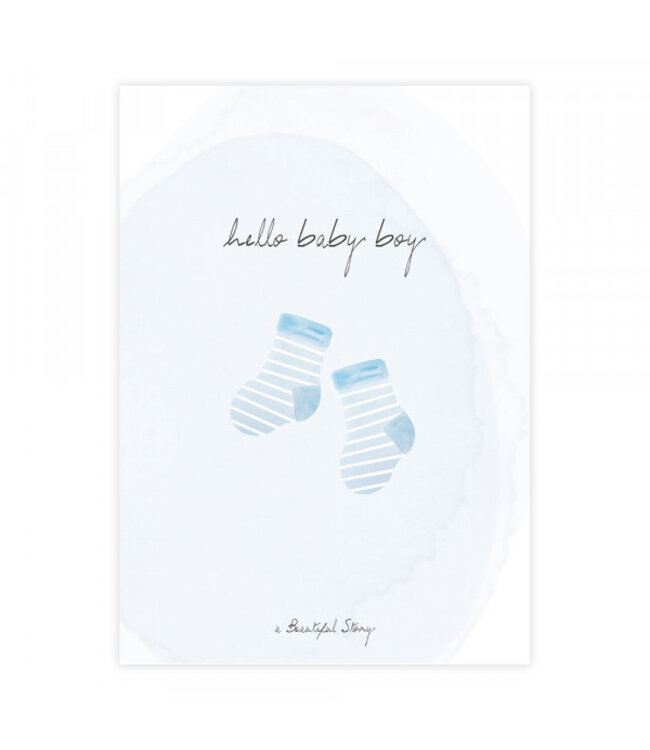 A BEAUTIFUL STORY •• Greeting Card Boy