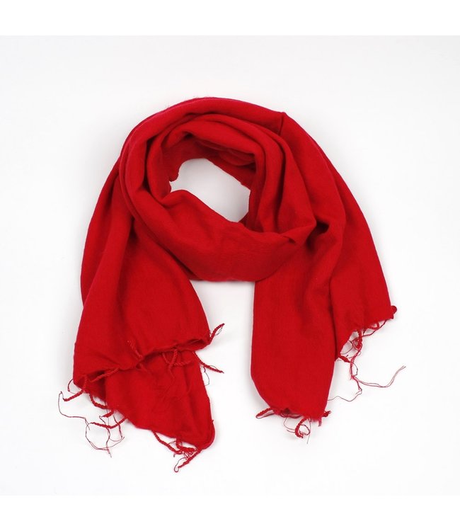 SJAAL MET VERHAAL  •• Sjaal Rood