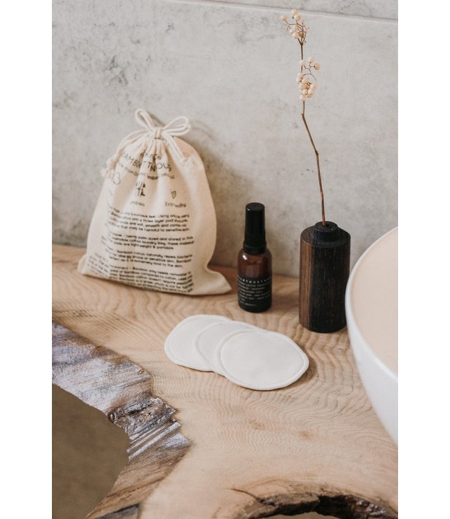 Fresh Thinking Co •• Herbruikbare katoenen bamboe watten pads
