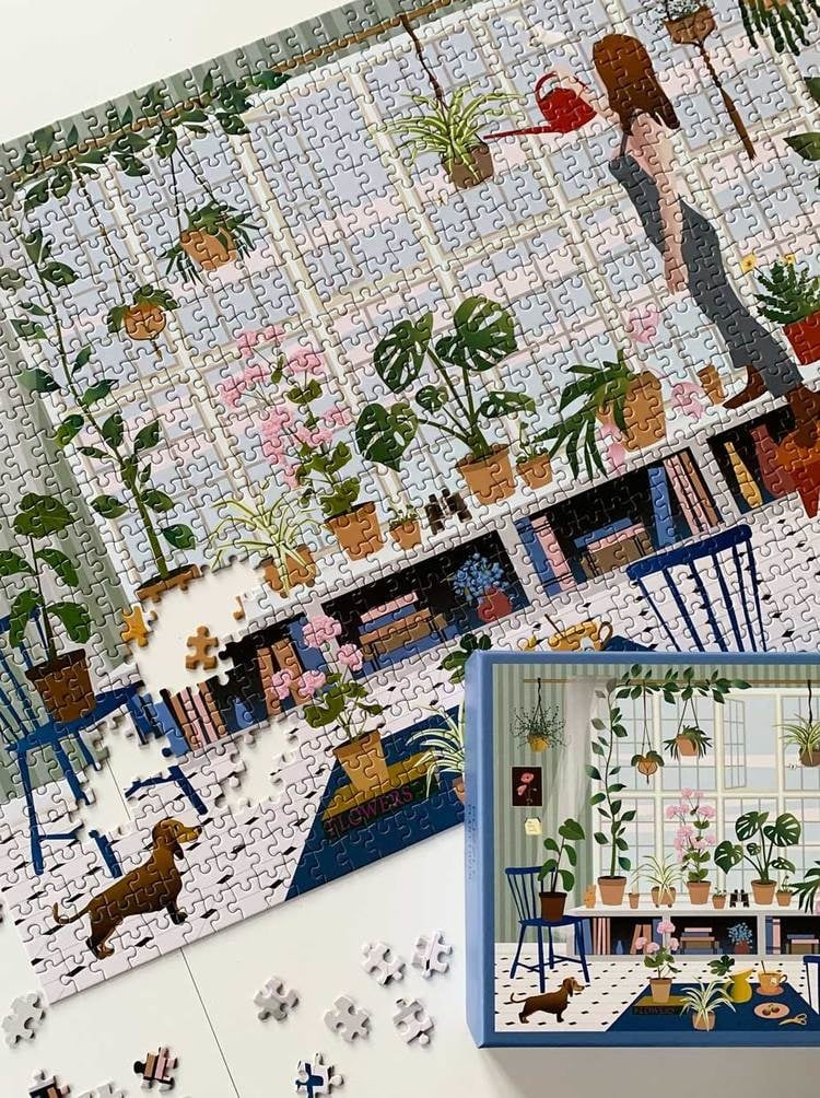 Plant Lover Jigsaw Puzzle ~ By Vissevasse De Groene Knoop • Green Lifestyle Store 