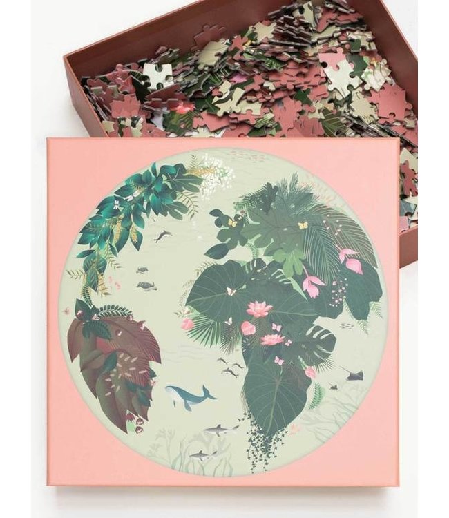 VisseVasse ••  I LOVE MOTHER EARTH - JIGSAW PUZZLE | with 500 pieces