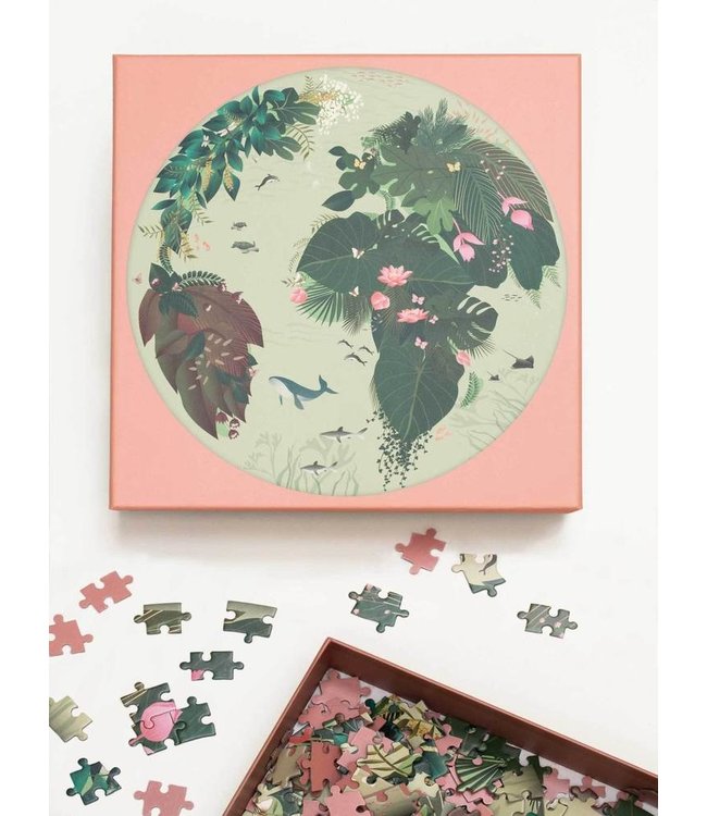 VisseVasse ••  I LOVE MOTHER EARTH - JIGSAW PUZZLE | with 500 pieces