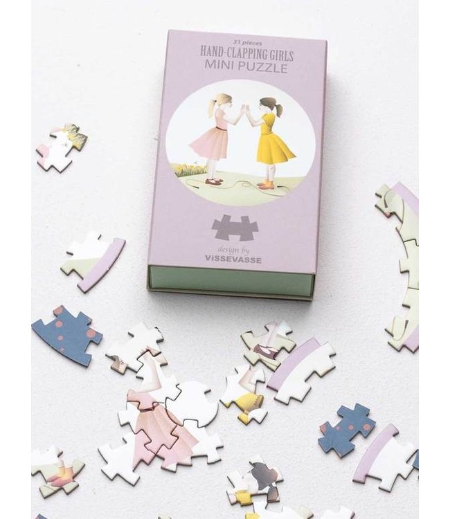 VisseVasse ••  HAND-CLAPPING GIRLS | mini puzzle