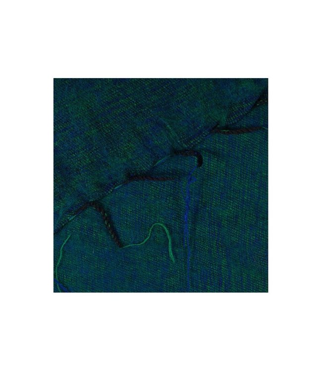 SJAAL MET VERHAAL  •• Sjaal Aquagroen