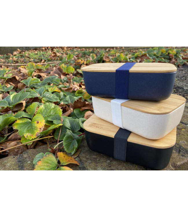 RETULP •• ECOBOX LUNCHBOX |  verkrijgbaar in blauw en wit