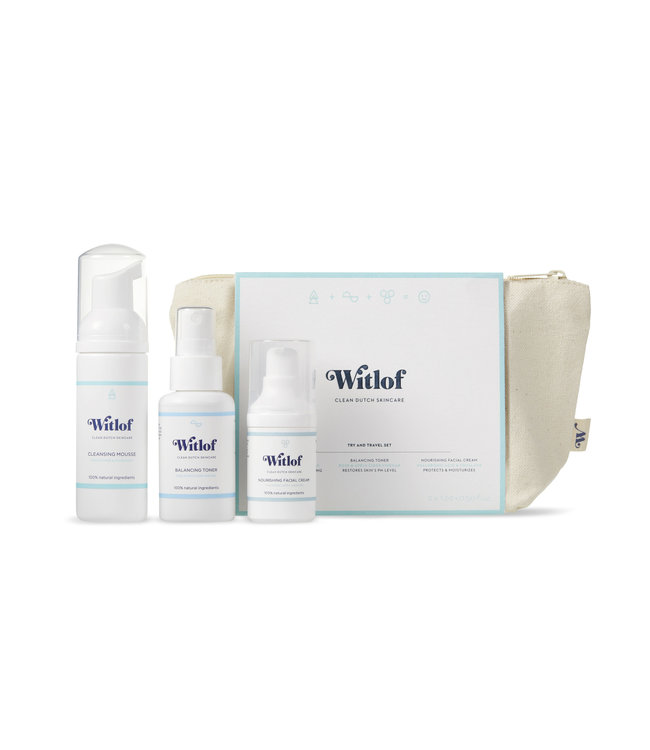 Witlof •• TRY AND TRAVELSET FOR DRY AND SENSITIVE SKIN