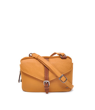 Berba •• Leren crossbody-tas Chamonix | curcuma