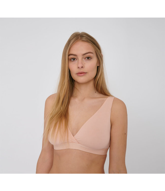 Organic Basics •• TENCEL™ Lite Basic Bralette | soft pink