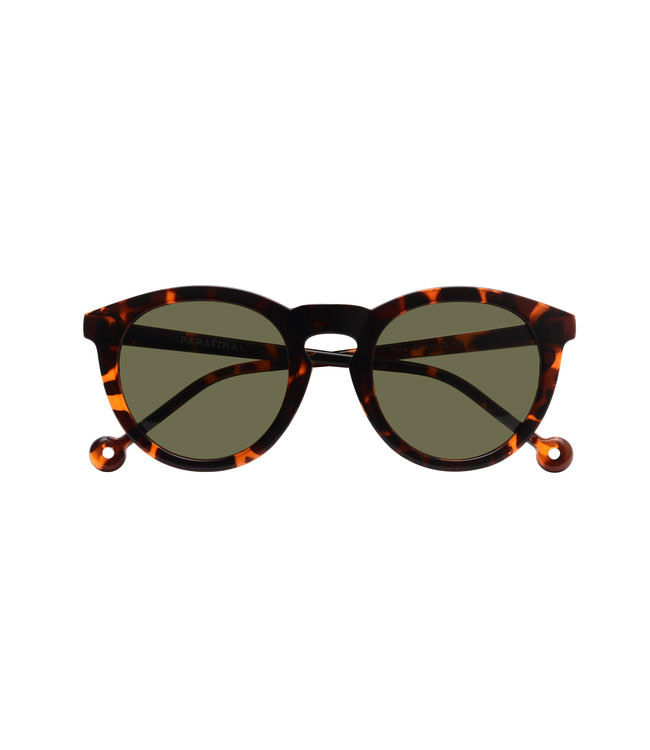 PARAFINA •• Mar Tortoise Green Sunglasses