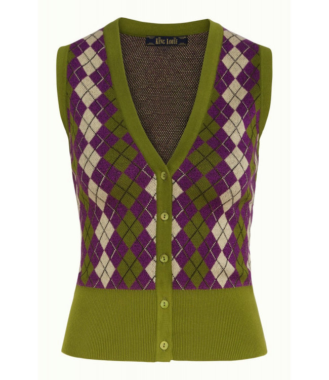 KING LOUIE •• V Neck Spencer Briolette