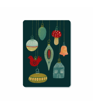 Illu-ster •• Ansichtkaart | Vintage kerst