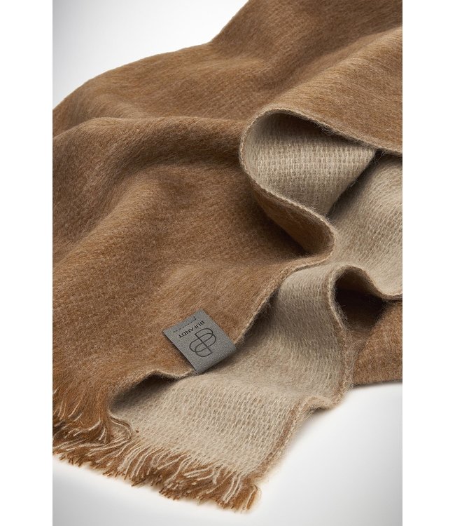 Bufandy •• Brushed Doble Mocha Whip | Alpaca Shawl