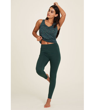 Tranquillo •• JERSEY LEGGINGS | dark green