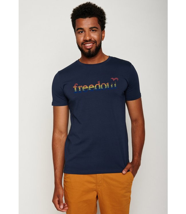 GREENBOMB •• T-Shirt Guide Freedom | navy