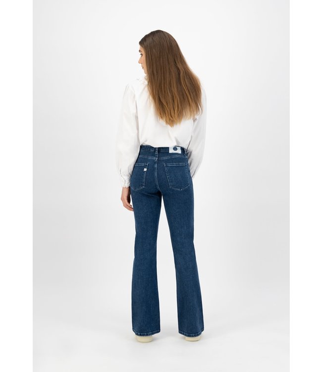 MUD Jeans •• Jeans Isy Flared | Stone Indigo