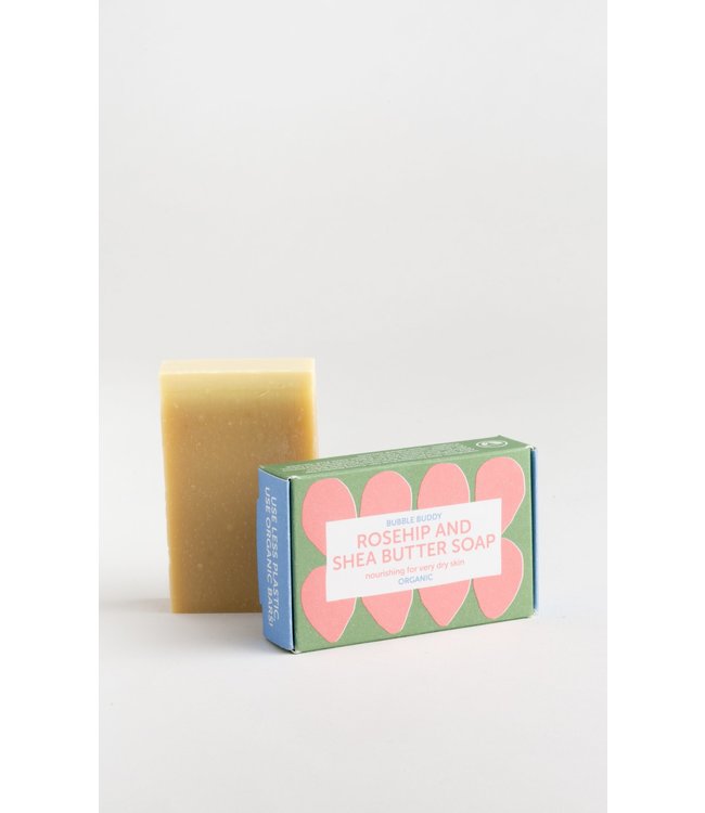 FOEKJE FLEUR •• Bubble Buddy organic rosehip and shea butter soap