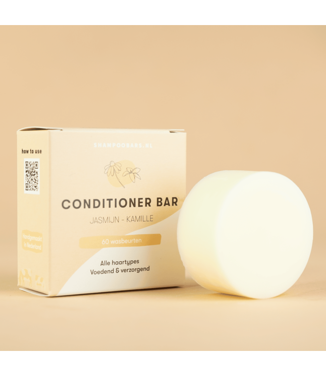 SHAMPOOBARS •• Conditioner Bar Jasmijn – Kamille