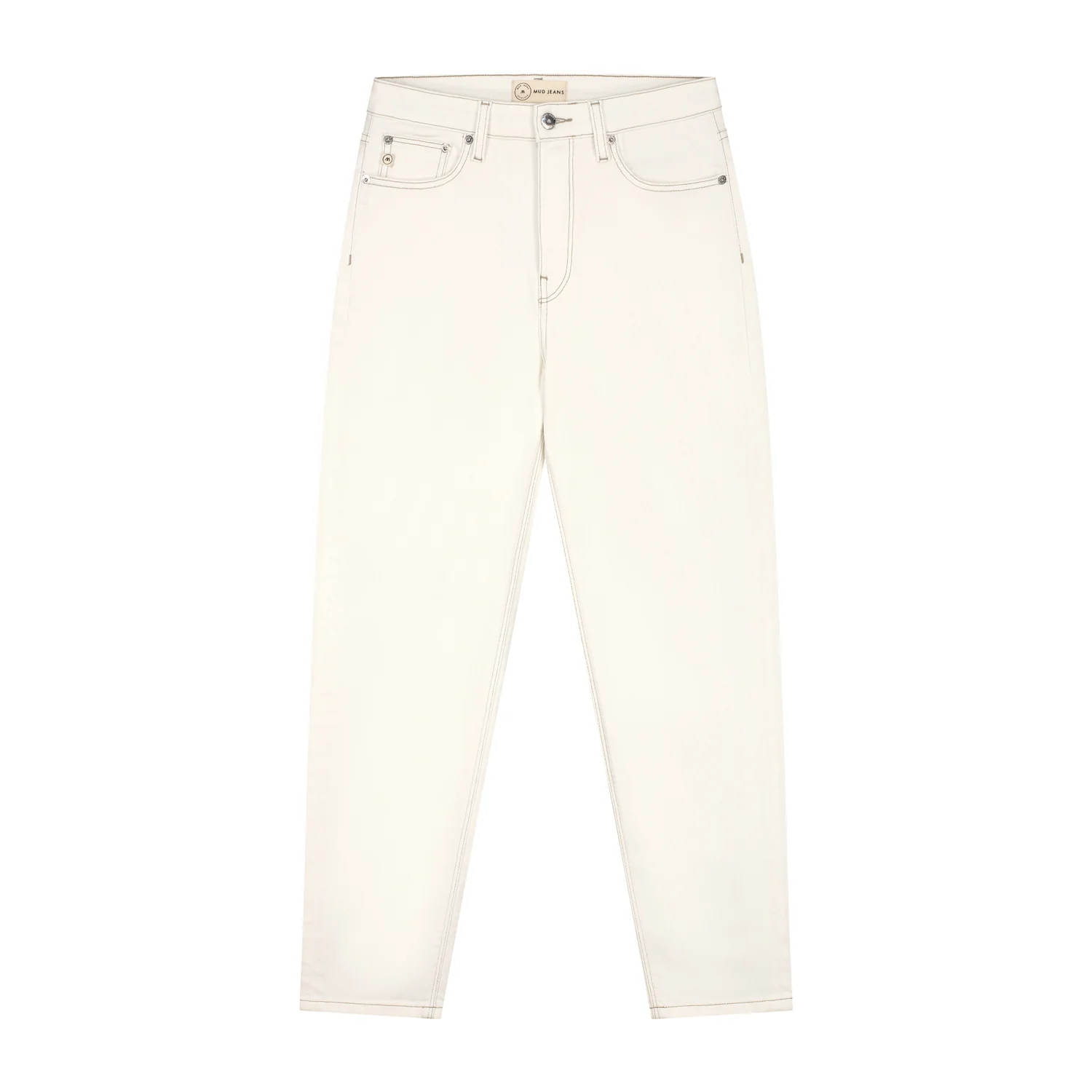 New Mudjeans Mams High Tapered Stone Indigo